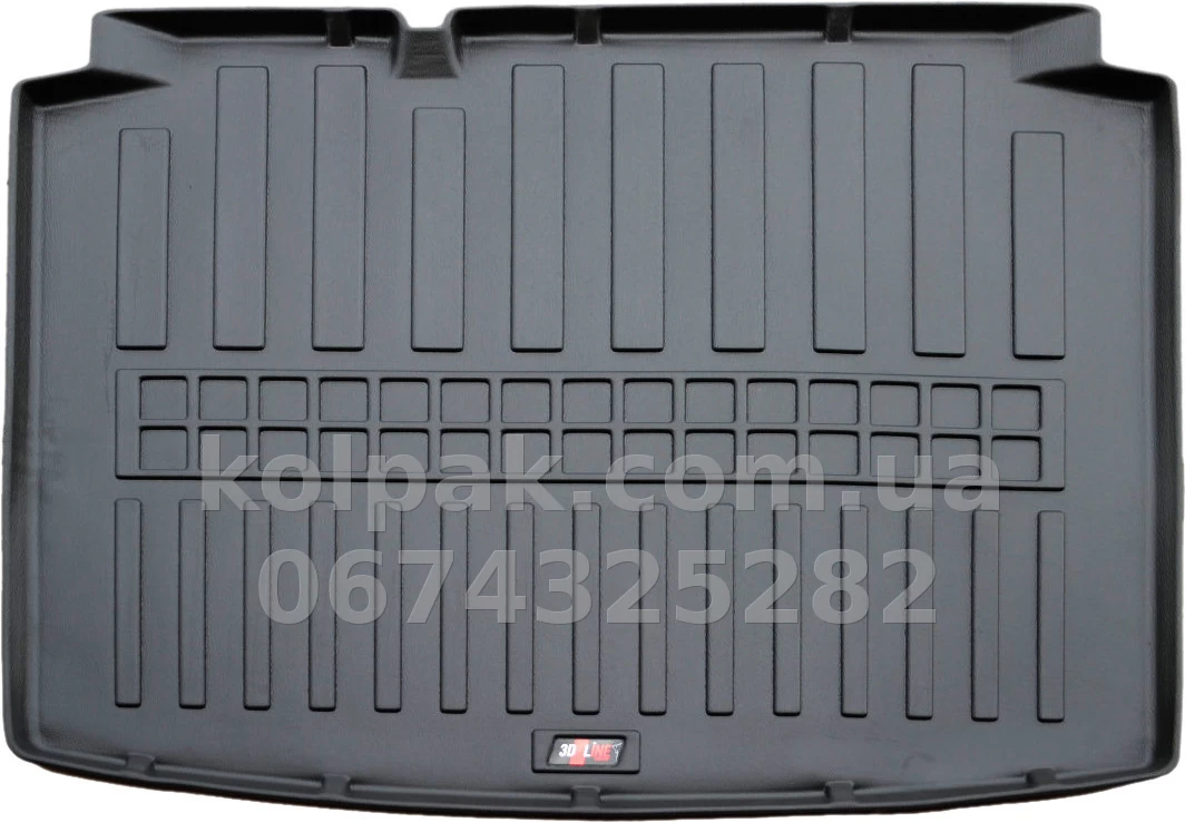 Poliuretanowa mata do bagażnika Volkswagen Golf 4 HB 1997-2003, z podwyższonymi rantami, Stingray 6024131 Poliuretanowa mata do bagażnika Volkswagen Golf 4 HB 1997-2003, z podwyższonymi rantami, Stingray 6024131 — zdjęcie 1