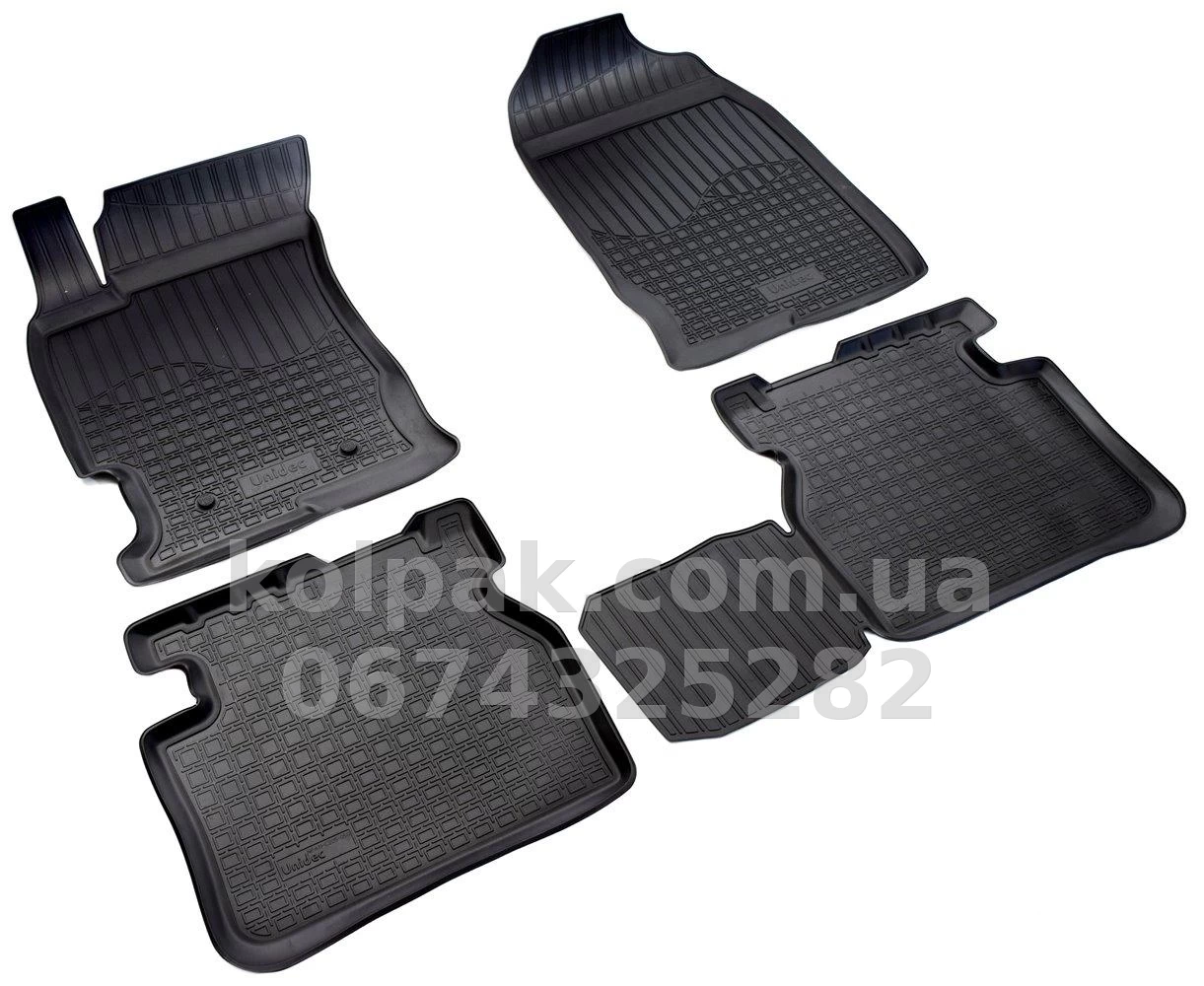 Polyurethane floor mats for Faw Bestturn B50 SD 2012-, Norplast, NPA11-C205-050 Polyurethane floor mats for Faw Bestturn B50 SD 2012-, Norplast, NPA11-C205-050 β photo 1