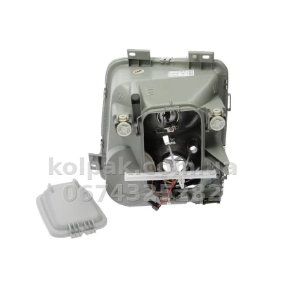 Front right headlight Volkswagen LT35 1996-2006, H4/H1, electric/manual adjustment, Depo, 441-1143R-LDEMF — photo 2
