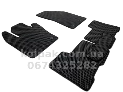 Килимки в салон Jeep Renegade 2014-, EVA, чорні, 4 шт., AVTM BLCEV2002 Килимки в салон Jeep Renegade 2014-, EVA, чорні, 4 шт., AVTM BLCEV2002 — фото 3