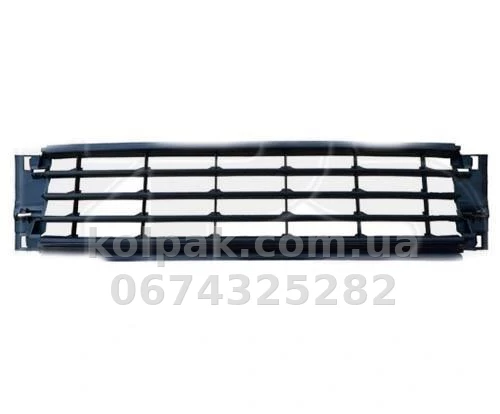 Решітка бампера Volkswagen Polo 2015-2018, середня, AVTM, 6C0853677A9B9, 187432910 Решітка бампера Volkswagen Polo 2015-2018, середня, AVTM, 6C0853677A9B9, 187432910 — фото 1