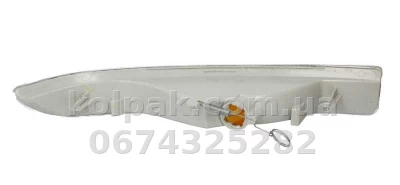 Лівий покажчик повороту Opel Movano/Renault Master 1998-2003, білий, без патрона, Depo, 551-1607L-UE-C Лівий покажчик повороту Opel Movano/Renault Master 1998-2003, білий, без патрона, Depo, 551-1607L-UE-C — фото 2