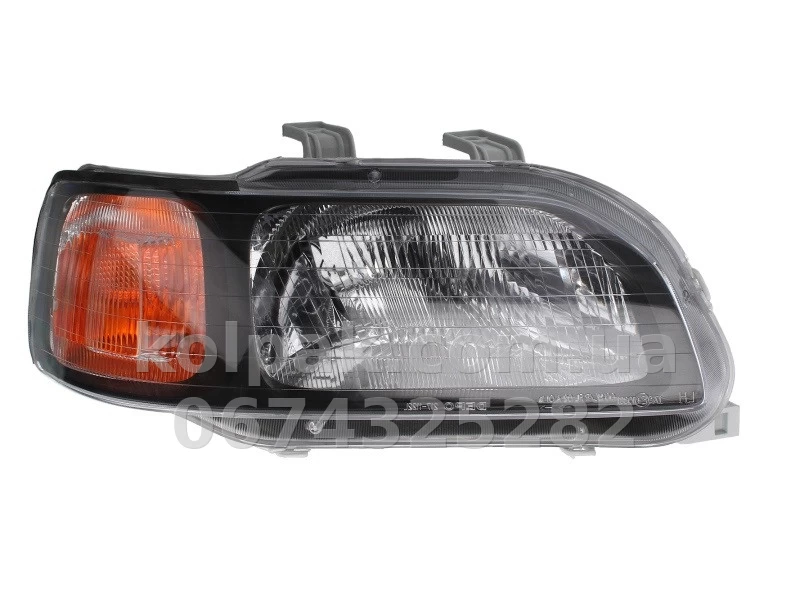 Front right headlight Honda Civic 6 1995-1997, 5 doors, H4, electric/manual adjustment, Depo, 217-1122R-LD-EM Front right headlight Honda Civic 6 1995-1997, 5 doors, H4, electric/manual adjustment, Depo, 217-1122R-LD-EM β photo 1