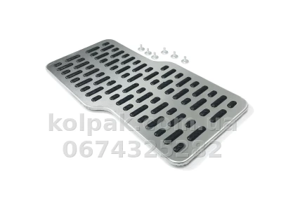 Pięta nakładka (uniwersalny) aluminium, srebrna 29x16 cm, AVTM PPALS98144 — zdjęcie 3