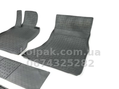 Floor mats for BMW 5-Series F10 2013-2016, Rubber, 5 pcs, Seintex, 88278 Floor mats for BMW 5-Series F10 2013-2016, Rubber, 5 pcs, Seintex, 88278 β photo 6
