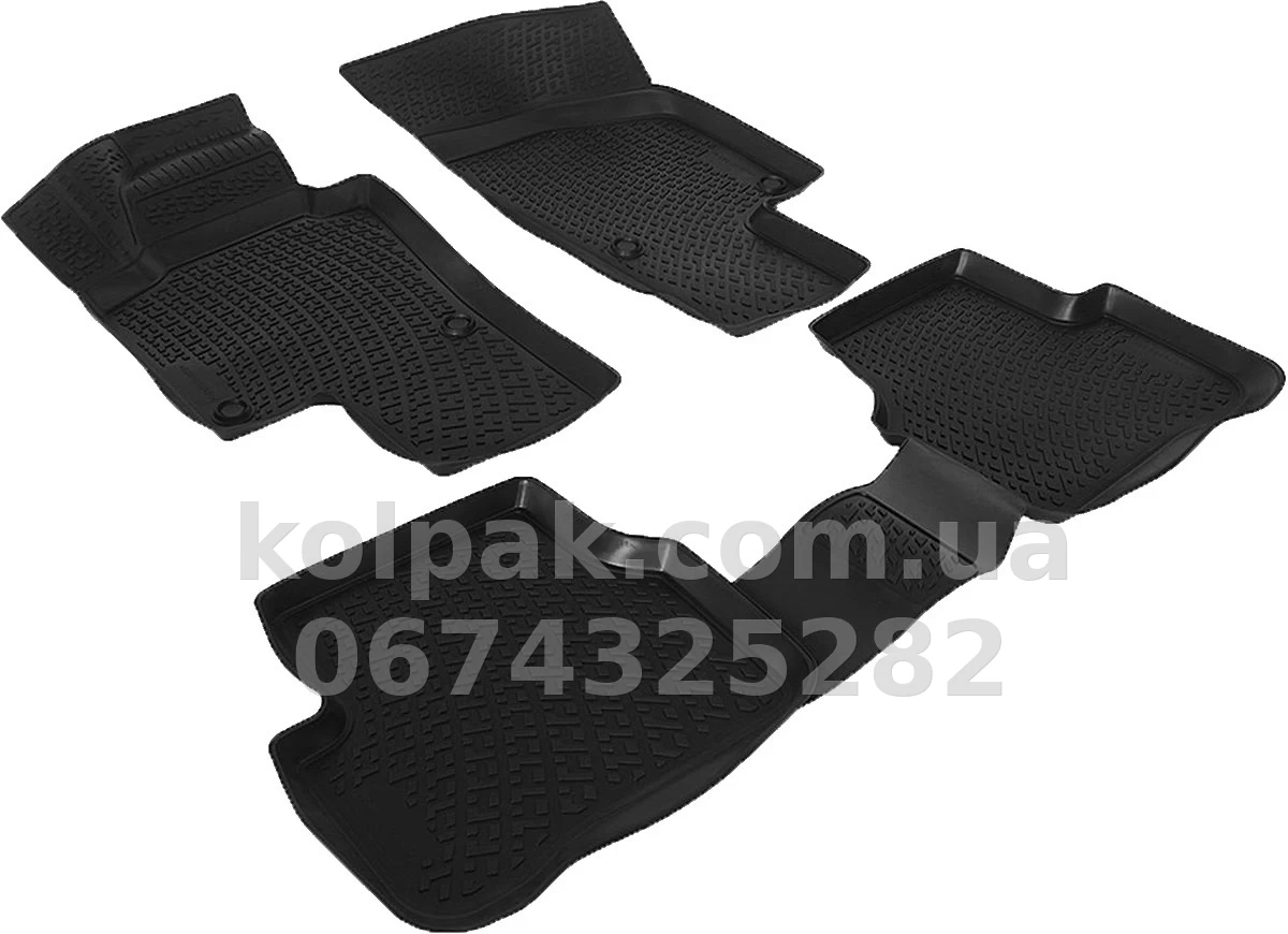 Polyurethane floor mats for Volkswagen Passat B7 2011-, L.Locker, 201010601 Polyurethane floor mats for Volkswagen Passat B7 2011-, L.Locker, 201010601 β photo 1