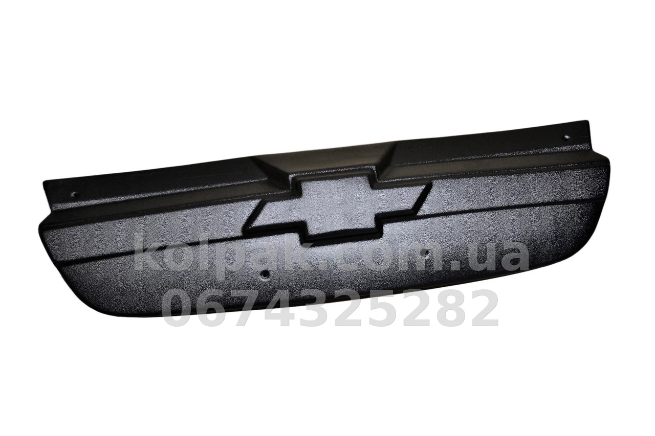 Winter grille cover for Chevrolet Aveo 2006-2011 upper section, Matt AVTM FLMT0160 Winter grille cover for Chevrolet Aveo 2006-2011 upper section, Matt AVTM FLMT0160 β photo 1