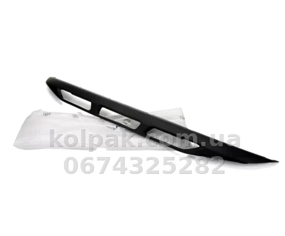Спойлер переднього бампера Peugeot 3008/5008, чорний, AVTM, 98108688XT, 185439922