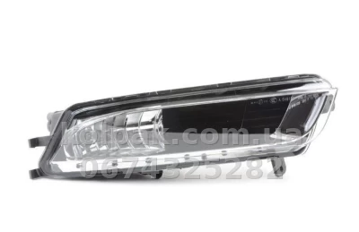 Передня права протитуманна фара Volkswagen Passat CC 2012-2016, без ламп (H8), Depo, 441-2049R-UQ — фото 2