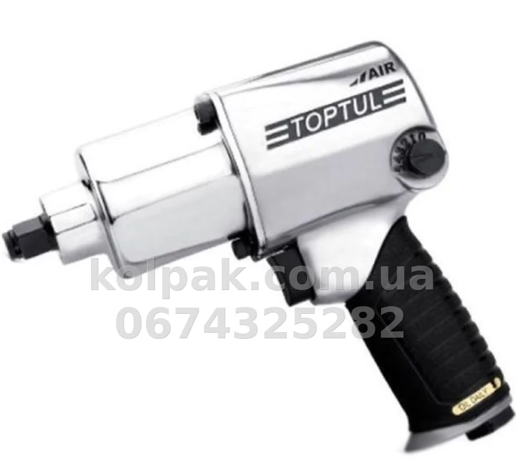 Air impact wrench 1/2" 814 N/m 8000rpm 2,6 kg) TOPTUL KAAA1660B Air impact wrench 1/2" 814 N/m 8000rpm 2,6 kg) TOPTUL KAAA1660B β photo 1