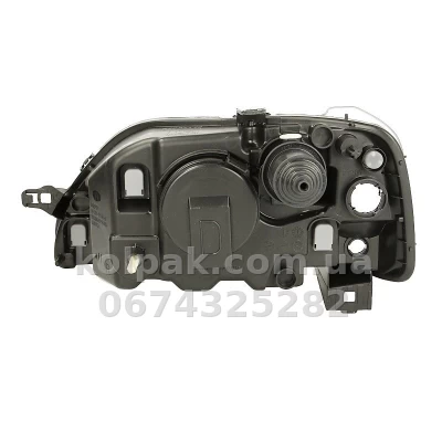 Передня ліва фара Dacia Logan/Renault Logan 2005-2008, H4, електричне регулювання, Depo, 551-1153L-LD-EM — фото 2