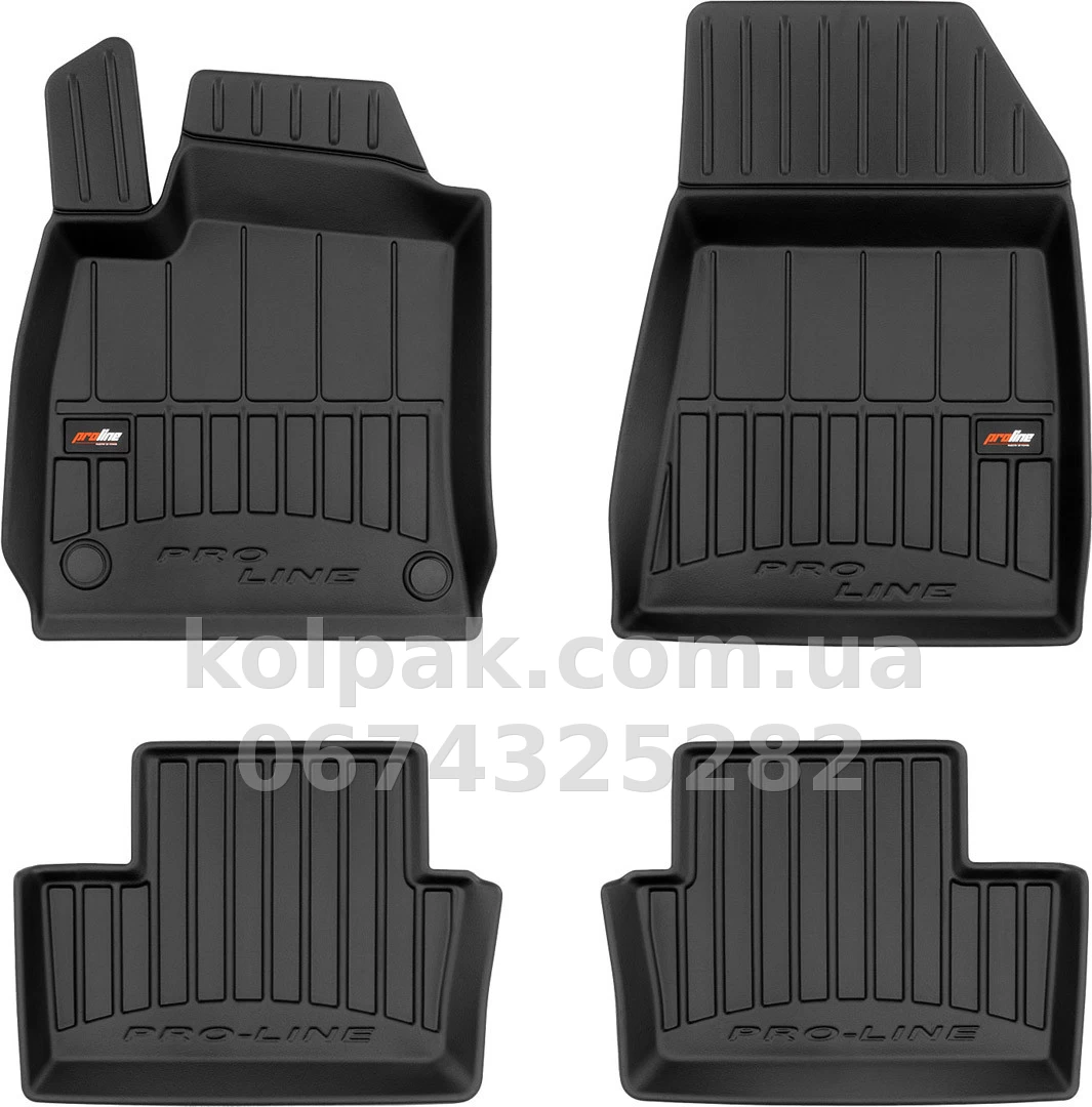 Floor mats for Renault Clio 2019-, Proline 3D, Frogum, FG 3D409873 Floor mats for Renault Clio 2019-, Proline 3D, Frogum, FG 3D409873 β photo 1