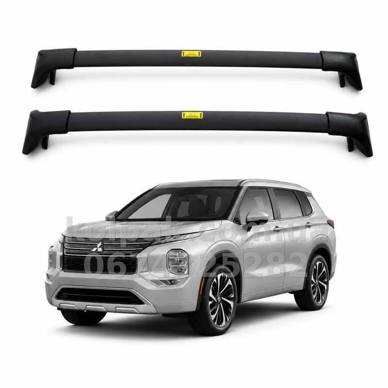 Поперечки HAVOC на рейлінги Mitsubishi Outlander IV 2021–2026