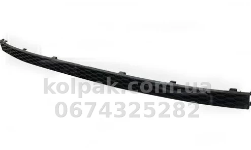 Nakładka przedniego zderzaka Hyundai Santa Fe 3 2012-2016, górna, czarna, AVTM, 865624Z000, 183237913 Nakładka przedniego zderzaka Hyundai Santa Fe 3 2012-2016, górna, czarna, AVTM, 865624Z000, 183237913 — zdjęcie 1