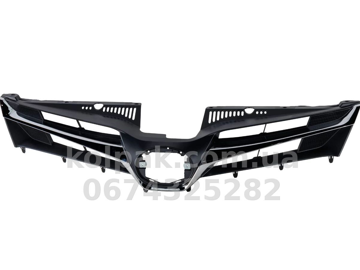 Radiator grille Toyota Sienna 2017-2020, black, with chrome moulding, AVTM, 187083990 Radiator grille Toyota Sienna 2017-2020, black, with chrome moulding, AVTM, 187083990 β photo 1