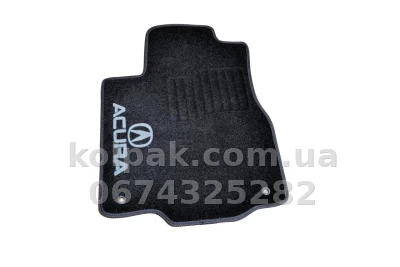 Ворсові килимки в салон Acura MDX 2006-2013, чорні, 5 шт., AVTM BLCCR1001 Ворсові килимки в салон Acura MDX 2006-2013, чорні, 5 шт., AVTM BLCCR1001 — фото 2