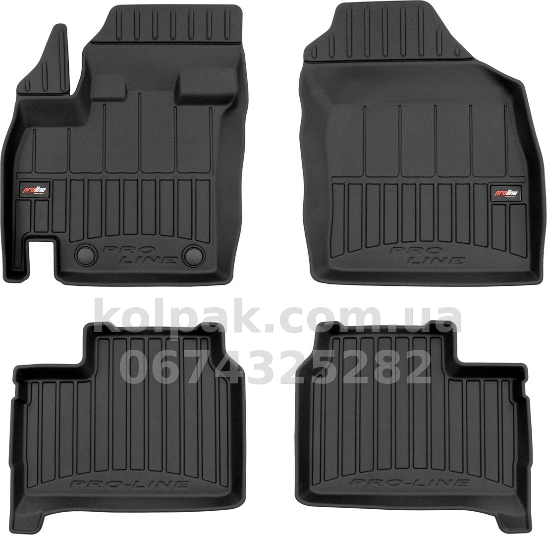 Килимки в салон Suzuki Ignis 2016-, Proline 3D, Frogum, FG 3D426160 Килимки в салон Suzuki Ignis 2016-, Proline 3D, Frogum, FG 3D426160 — фото 1