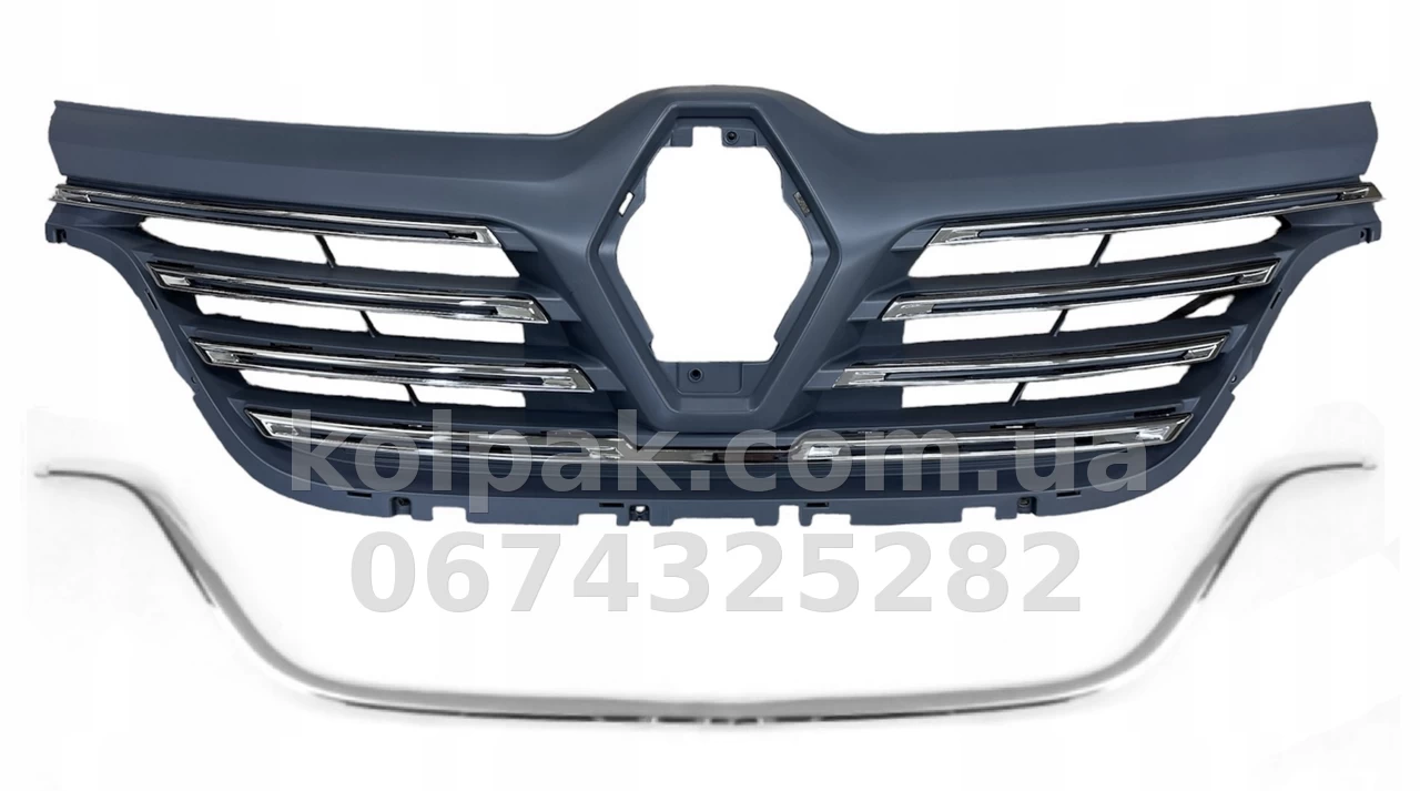Решітка радіатора Renault Talisman 2016-, внутрішня, AVTM, 185659990 Решітка радіатора Renault Talisman 2016-, внутрішня, AVTM, 185659990 — фото 1