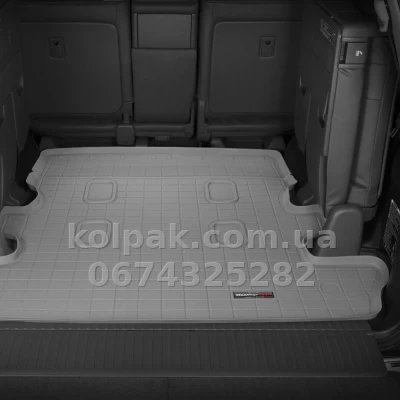 Boot mat for Toyota Land Cruiser 200/Lexus LX570 2008-, 7 seats, grey, WeatherTech 42356 Boot mat for Toyota Land Cruiser 200/Lexus LX570 2008-, 7 seats, grey, WeatherTech 42356 β photo 2