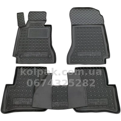 Килимки в салон Mercedes-Benz C-Class W204 2007-, Avto-Gumm, 11910