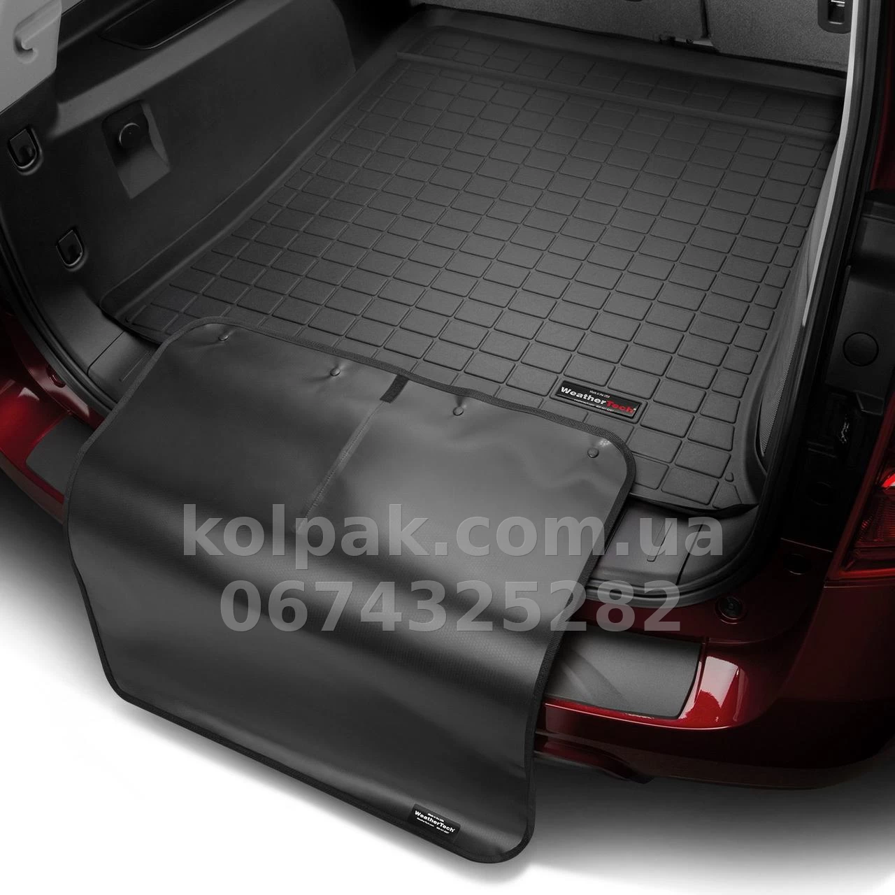 Boot mat for Mercedes-Benz ML-Class W166 2011-, with cover, black, WeatherTech 40526SK Boot mat for Mercedes-Benz ML-Class W166 2011-, with cover, black, WeatherTech 40526SK β photo 1