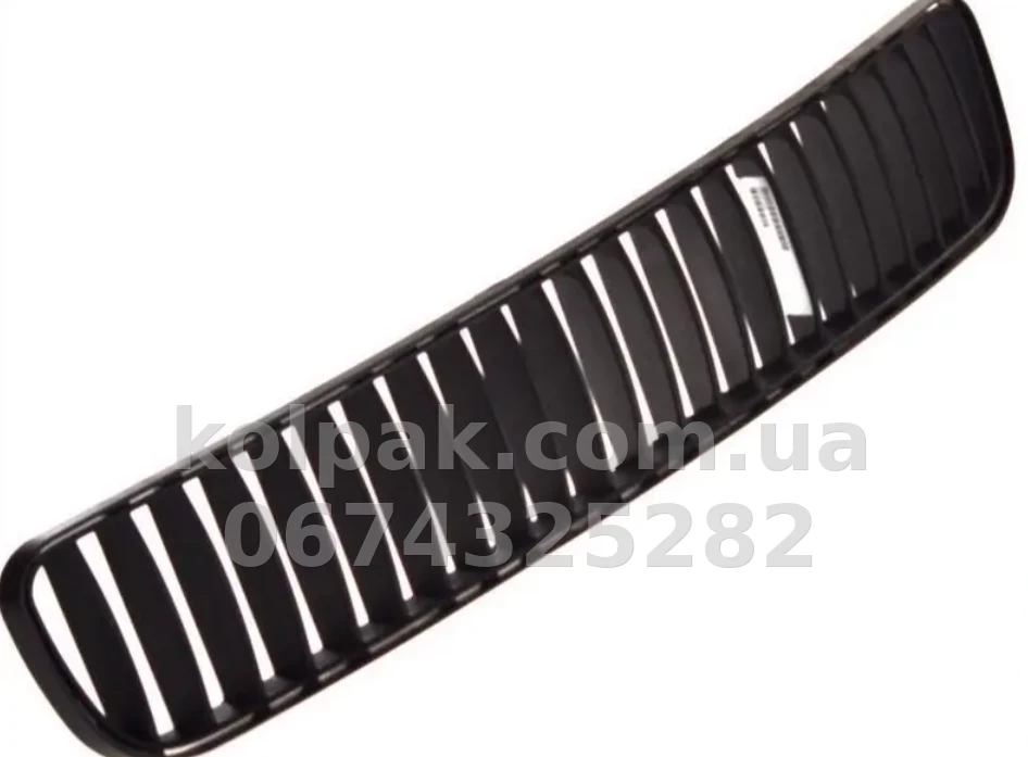 Решітка бампера Skoda Fabia/Roomster 2007-2010, середня, AVTM, 5J08536779B9, 6408 910 Решітка бампера Skoda Fabia/Roomster 2007-2010, середня, AVTM, 5J08536779B9, 6408 910 — фото 1