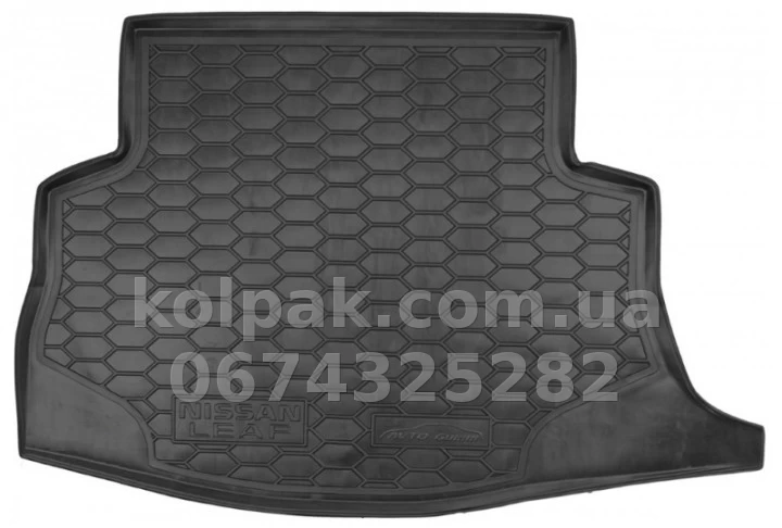 Polyurethane boot mat for Nissan Leaf, 111546 Avto-Gumm Polyurethane boot mat for Nissan Leaf, 111546 Avto-Gumm β photo 1