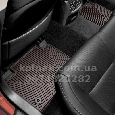 Floor mats for Lexus GS 2013-, rear, cocoa, Weathertech W280CO — photo 2
