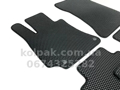 Килимки в салон Mercedes-Benz E-Class W212 2009-2013, EVA, чорні, 5 шт., AVTM BLCEV1345 — фото 4