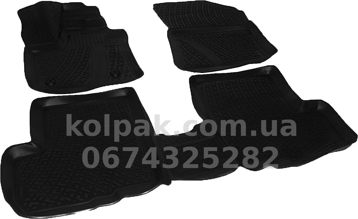 Polyurethane floor mats for Renault Lodgy 2012-, L.Locker, 206130101 Polyurethane floor mats for Renault Lodgy 2012-, L.Locker, 206130101 β photo 1