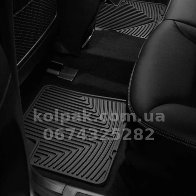 Килимки в салон Mercedes-Benz GL-Class/ML-Class 2005-, задні, чорні, Weathertech W110 Килимки в салон Mercedes-Benz GL-Class/ML-Class 2005-, задні, чорні, Weathertech W110 — фото 2