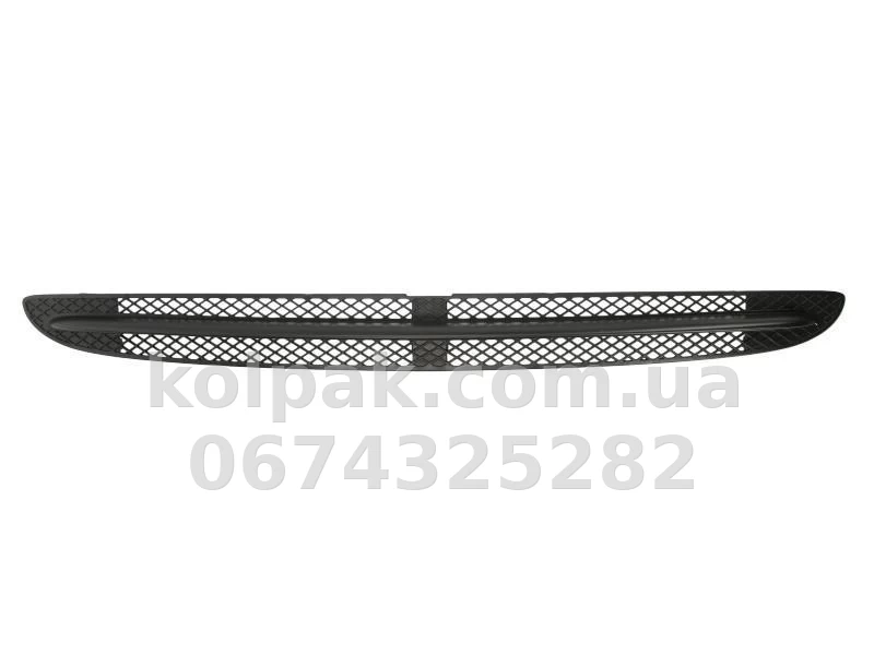 Решітка бампера Mercedes-Benz S-Class W220 2000-2002, середня, AVTM, 2208850723, 4602 995 Решітка бампера Mercedes-Benz S-Class W220 2000-2002, середня, AVTM, 2208850723, 4602 995 — фото 1