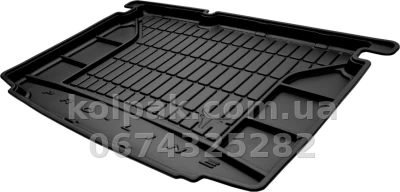 Boot mat for Volkswagen Polo HB 2009-2017, lower level, Pro-Line, Frogum FG TM400825 — photo 3