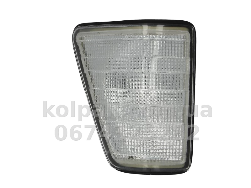 Передній правий покажчик повороту Mercedes W207-410 1977-1995, без ламп без патрона PY21W білий Depo 440-1506R-UE-C Передній правий покажчик повороту Mercedes W207-410 1977-1995, без ламп без патрона PY21W білий Depo 440-1506R-UE-C — фото 1