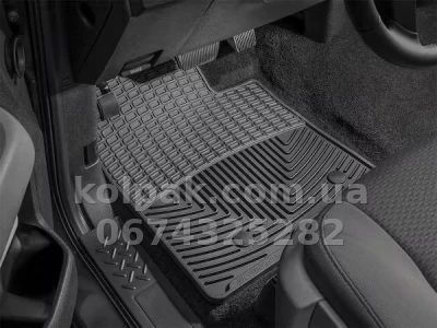 Floor mats for Toyota Highlander 2020-, rear, black, Weathertech W541 — photo 2