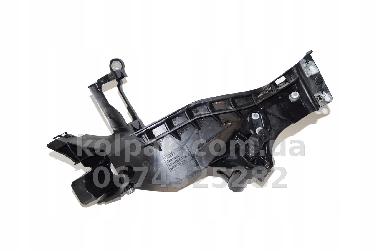 Lewy wspornik reflektora Audi A5 B8 2012-2016, wewnętrzny, AVTM, 8T0805607D, 181228937 Lewy wspornik reflektora Audi A5 B8 2012-2016, wewnętrzny, AVTM, 8T0805607D, 181228937 — zdjęcie 1