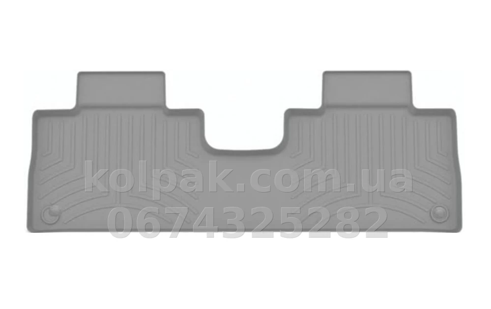 Килимки в салон Mercedes-Benz EQS SUV 2023- другий ряд, сірі Weathertech 4617732 Килимки в салон Mercedes-Benz EQS SUV 2023- другий ряд, сірі Weathertech 4617732 — фото 1