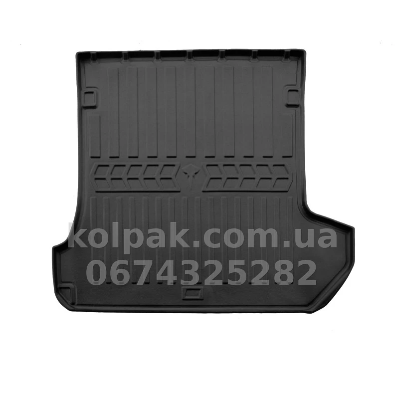 Poliuretanowa mata do bagażnika Toyota Land Cruiser Prado J90 5d 1996-2002 z podwyższonymi rantami, Stingray 6022511 Poliuretanowa mata do bagażnika Toyota Land Cruiser Prado J90 5d 1996-2002 z podwyższonymi rantami, Stingray 6022511 — zdjęcie 1