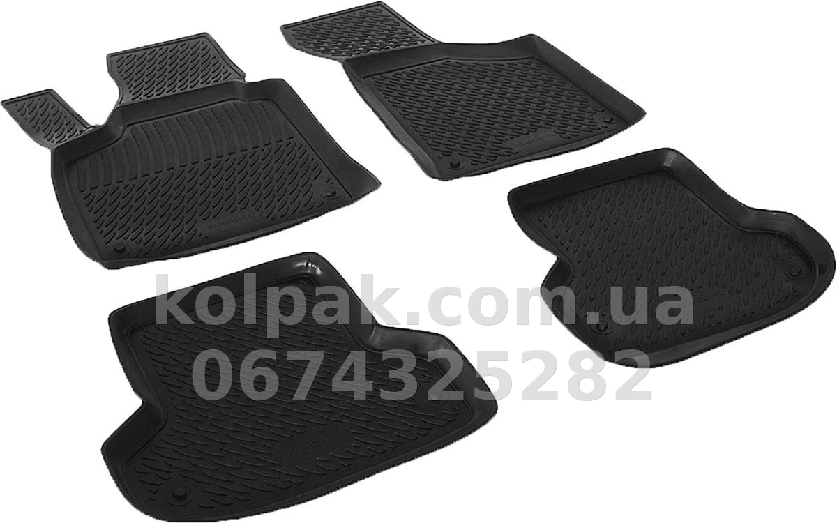 Polyurethane floor mats for Audi A3 2008-, L.Locker, 200020101 Polyurethane floor mats for Audi A3 2008-, L.Locker, 200020101 β photo 1