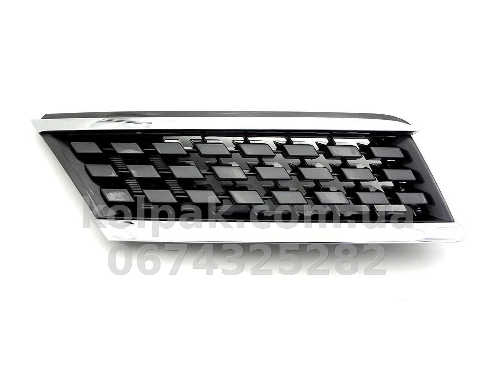 Права решітка радіатора Nissan Tiida HB 2005-2012, AVTM, 185014996 Права решітка радіатора Nissan Tiida HB 2005-2012, AVTM, 185014996 — фото 1