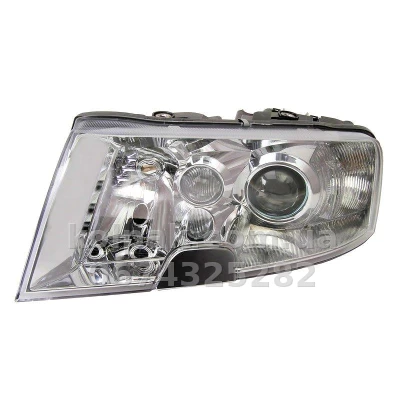 Передня ліва фара Skoda Superb 2001-2008, H7/H3/H3, з омивачем, Depo, 665-1109LMLDEMF Передня ліва фара Skoda Superb 2001-2008, H7/H3/H3, з омивачем, Depo, 665-1109LMLDEMF