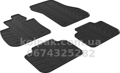 Килимки в салон BMW X2 F39 2018-, GledRing, GR 0499