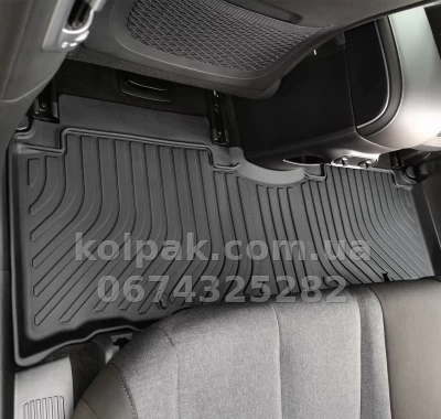 Всепогодні килимки в салон Hyundai Ioniq 5 нерухома центральна консоль 2022–2026 HAVOC™ Maximum Coverage — фото 5