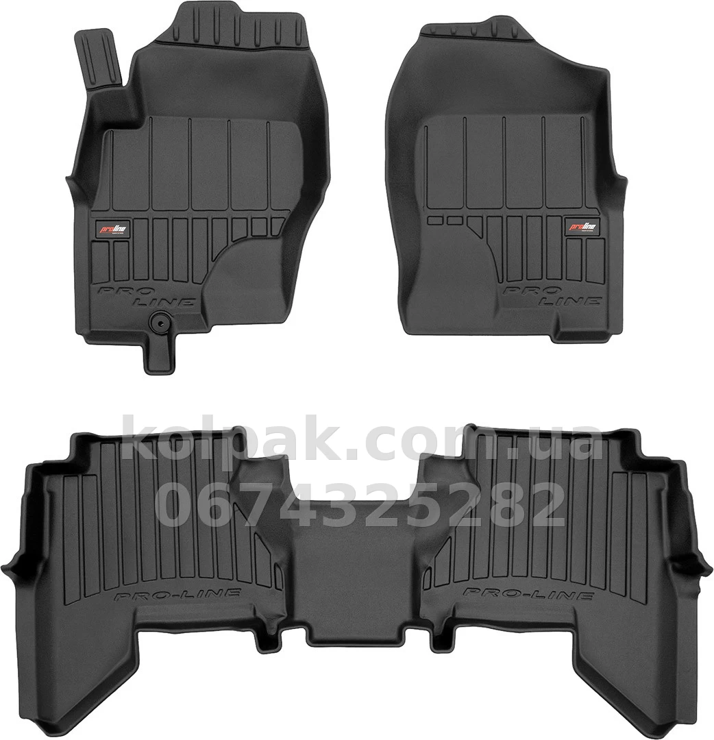 Килимки в салон Nissan Pathfinder R51 2004-2014, 1-2 ряд, Proline 3D, Frogum, FG 3D426337 Килимки в салон Nissan Pathfinder R51 2004-2014, 1-2 ряд, Proline 3D, Frogum, FG 3D426337 — фото 1