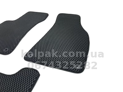 Килимки в салон Audi A4 В6, B7 2000-2008, EVA, чорні, 5 шт., AVTM BLCEV1016 — фото 4