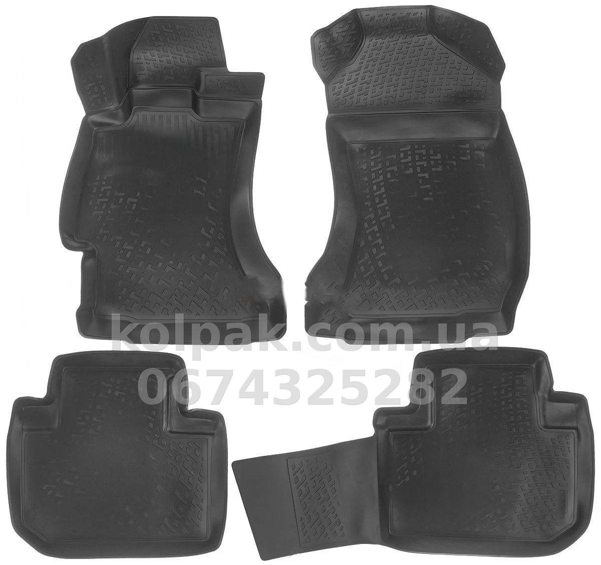 Polyurethane floor mats for Opel Insignia 2 2017-, L.Locker, 211070301 Polyurethane floor mats for Opel Insignia 2 2017-, L.Locker, 211070301 β photo 1