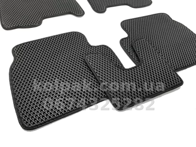 Килимки в салон Chevrolet Aveo 2005-2011, EVA, чорні, 5 шт., AVTM BLCEV1076 — фото 6