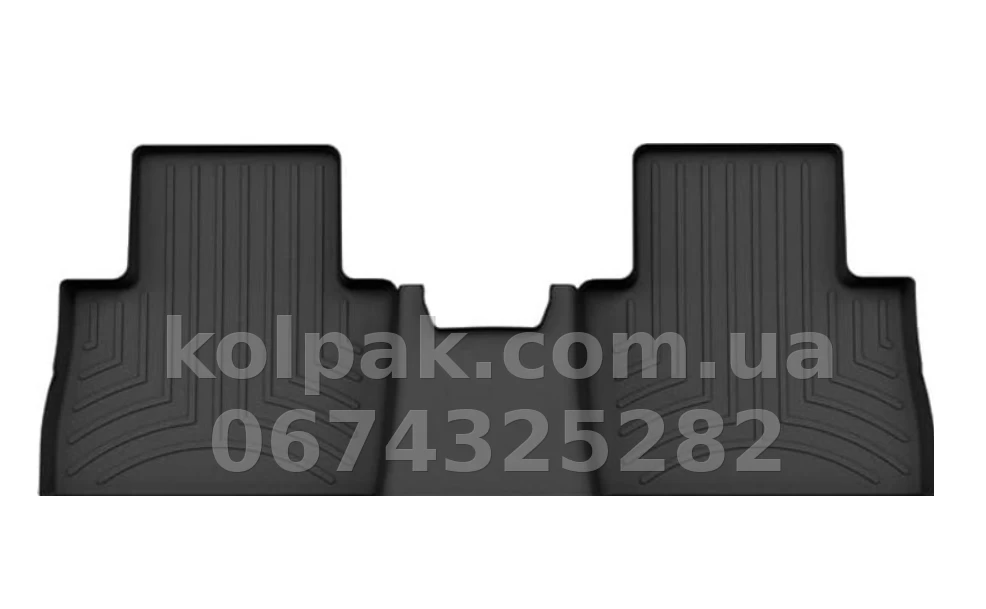 Килимки в салон Lexus NX 2022- High Performance, другий ряд, чорні Weathertech 4417302IM Килимки в салон Lexus NX 2022- High Performance, другий ряд, чорні Weathertech 4417302IM — фото 1