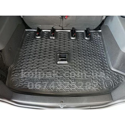 Boot mat for Renault Lodgy 2018-, split seat, 211761 Avto-Gumm — photo 3