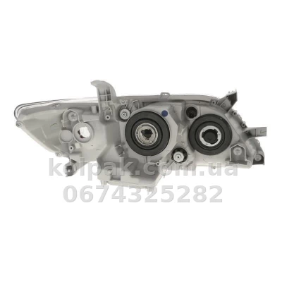 Front left headlight Toyota Camry 2006-2009, H11/HB3, with amber turn indicator, electric adjustment, Depo, 212-11Q6L-LD-EM — photo 2